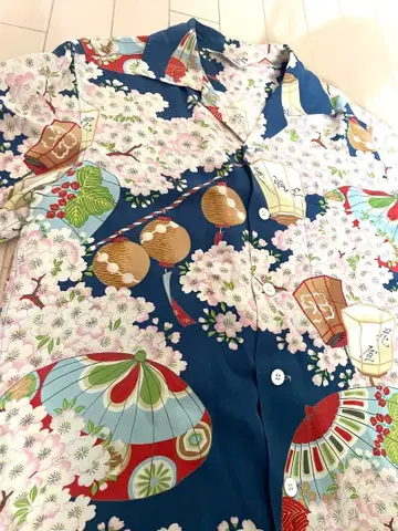 [ 초레어 ] 선서프 artvogue 알로하 셔츠 사쿠라