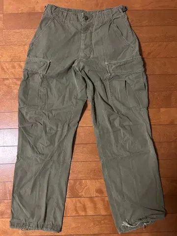 60s 정글 퍼티그 팬츠 3rd 논립 S-R