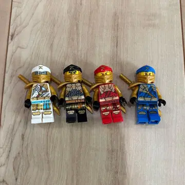 레고 닌자고 미니 피규어 4체 세트