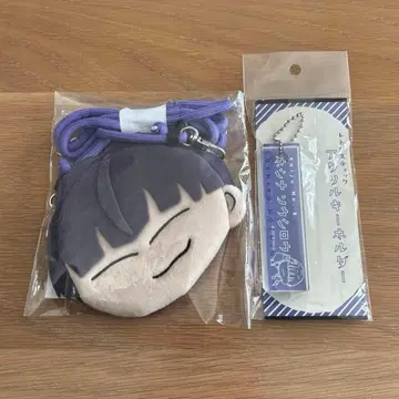 괴수 8호 지로리 페이스 파우치 레트로 스틱 아크릴 키링 호시나 소우시로