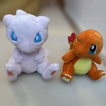 포켓몬 뮤우 리자드 봉제 인형 세트