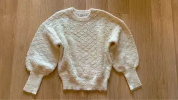 natural beauty basic 니트 긴팔 아이보리