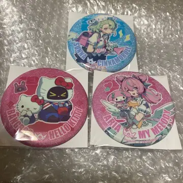 젠레스 존 제로 젠제로 산리오 캔뱃지 GIGO 한정판 3종