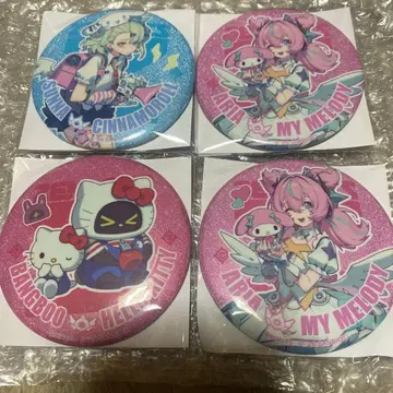 젠레스 존 제로 젠제로 산리오 캔뱃지 GIGO 한정판 3종 4개 세트
