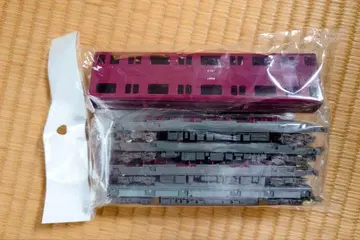 그린맥스 긴테츠 2610계 4량 편성(동력 포함) 도색 완료 키트