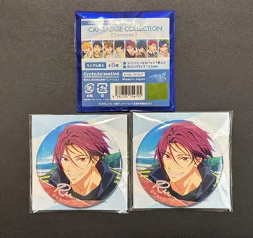 Free! 이와미정 캔뱃지 hometown 마츠오카 린 2점 세트