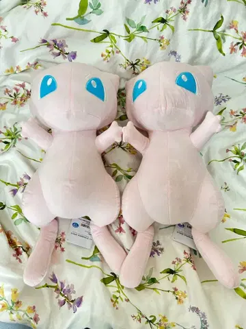 포켓몬스터 뮤우 봉제 인형 2체 세트