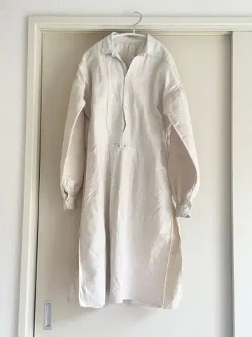 프랑스 앤티크 린넨 원피스