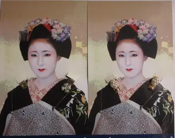 마이코 애용 스와로브스키 냅킨 클립 (클로버형) 다이아 진주 세트