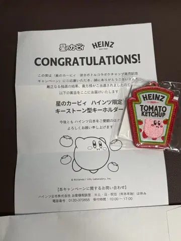 별의 커비 하인츠 한정판 키스톤형 키링