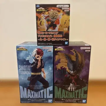 나의 히어로 아카데미아 피규어 세트 데쿠 캇짱 숏