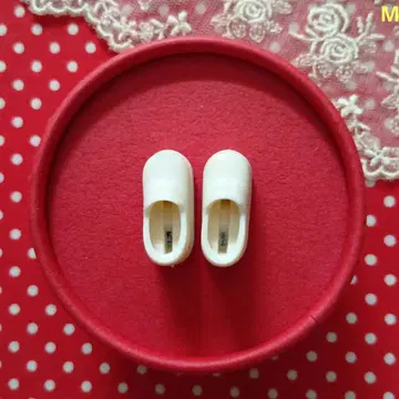 2대 리카짱 마그넷 신발 화이트 TAKARA 쇼와 레트로 인형 잡화2