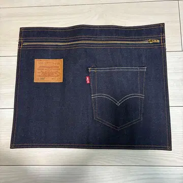 Levi's 501 다크 데님 클러치백