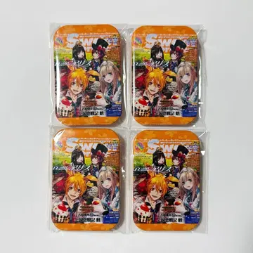 SweetPrincess 표지전 캔뱃지 화이트 앤 블랙 앨리스