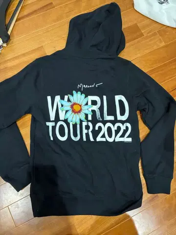 MAROON5 월드 투어 2022 후드티 블랙