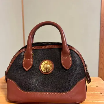 FILA 보스턴형 핸드백 블랙/브라운