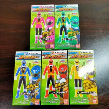 고카이저 소프트 비닐 히어로 전 5종 세트 BANDAI
