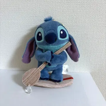 [ 미사용 ] 디즈니 스토어 스티치 봉제 인형 키링 마스코트