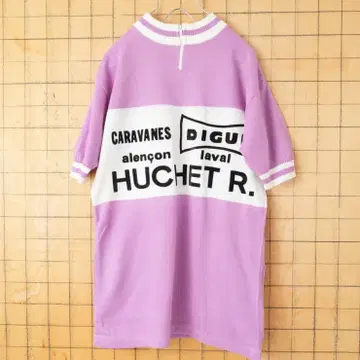 프랑스 TRICOT NORET 반팔 사이클링 저지 퍼플 SM aw7