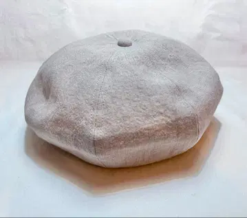 새상품 BACKLASH 코튼 린넨 베레모/백라쉬 헌팅 캡 모자 가죽