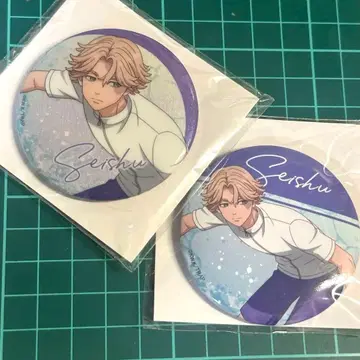 도쿄 리벤저스 복권 Summer splash 글리터 캔뱃지 이누이 세이슈