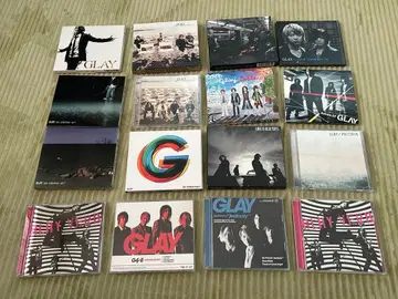 GLAY CD 앨범 컬렉션 묶음 판매