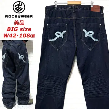 새상품급 ROCA WEAR Baggy Jean 배기 데님 팬츠 W42