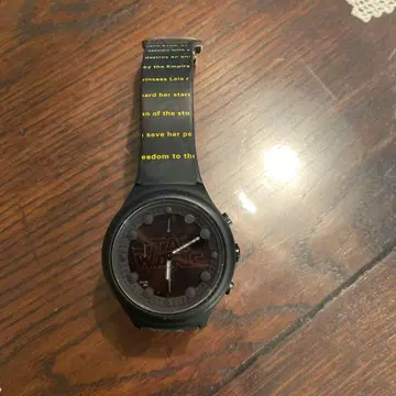 한정판 300개 Star Wars 블랙 시계 박스 포함