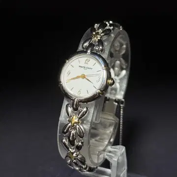 마리끌레르 팔찌 손목시계 클로버 체인 금 은 브레이슬릿 워치