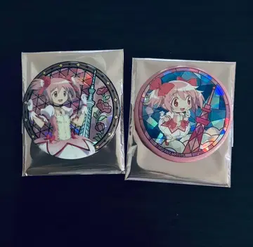 마도카 마기카 스카이트리 캔뱃지 카나메 마도카 2개 세트