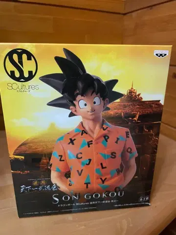 드래곤볼 피규어 조형천하제일무도회 손오공 알로하