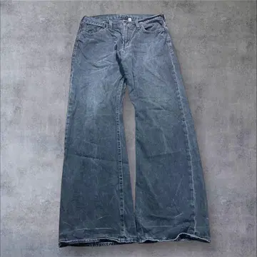 00s GUESS JEANS 플레어 청바지 부츠컷 블랙