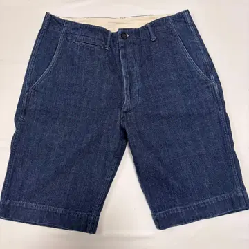 WAREHOUSE 웨어하우스 데님 원단 숏팬츠 32인치