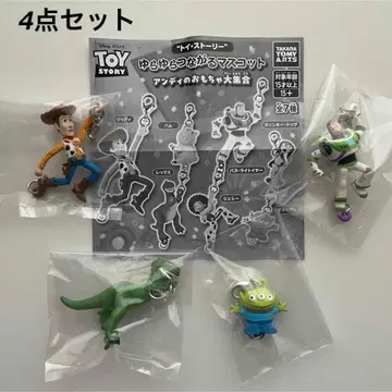 새상품 토이스토리 이어지는 마스코트 우디 외 4점 세트