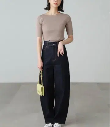 FREE'S MART 데님 에그 팬츠 인디고 블루 ZOZO 멀티 사이즈