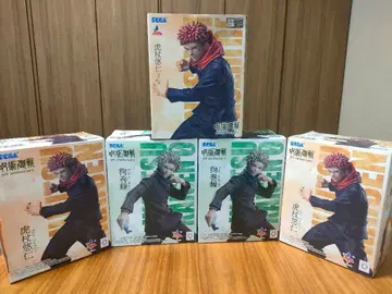 주술회전 피규어 라운드 원 이타도리 유우지 이누마키 토게 5체 세트