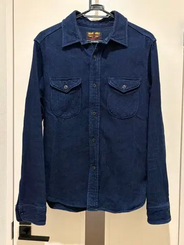 UES 인디고 코튼 비에라 셔츠