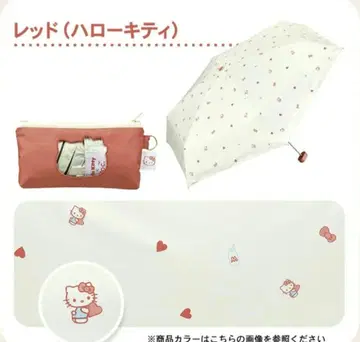 Wpc. 접이식 우산 산리오 캐릭터즈 헬로키티 차광 양산