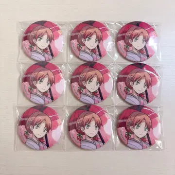 암살교실 기모노 하야미 린카 캔뱃지