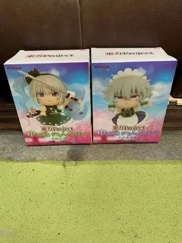 KONAMI 동방Project 유유코풍 SD 피규어 2체 세트