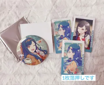 birthday 그리터 캔뱃지 + 에피카 Vol.23 C 시라이시 안