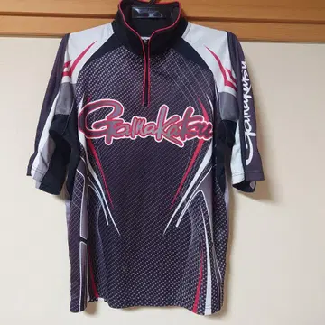 가마가츠 (Gamakauhu) 반팔 지퍼 셔츠 사이즈 L