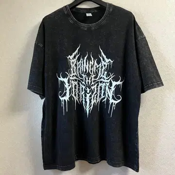 BRING ME THE HORIZON 빈티지 가공 T셔츠 BMTH