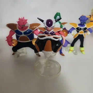 새상품급 드래곤볼 HG 프리저 군 4체 자봉&도도리아