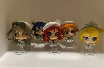 러브 라이브 미니치 피규어 에리 우미 마키 호노카 코토리 세트