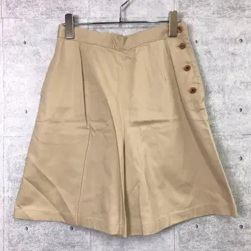 레트로 베이직 트레디셔널 Paul Stuart 구제 의류 큐롯 스커트