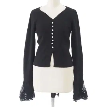 [ 새상품 ] ELF SACK 펄 레이스 니트 M 사이즈