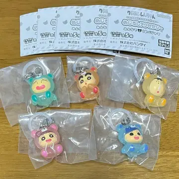 컴플리트 전 5종 짱구는 못말려(크레용 신짱) 메지루시 액세서리