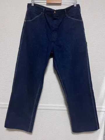 [ 미사용 ] orslow 와이드 데님 페인터 팬츠