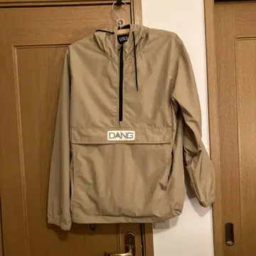DANG SHADES 베이지 풀오버 나일론 자켓 L